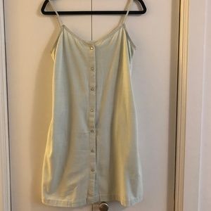 Aritzia Wilfred Free Vivienne Denim Tank Dress